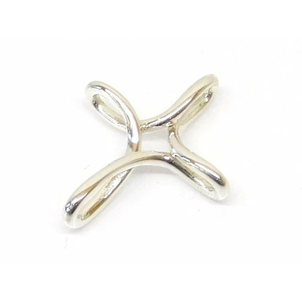 Tiffany Co Infinity Cross Pendant Sterling Silver